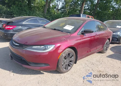 2017 Chrysler 200 Touring from USA, damaged, VIN 1C3CCCFB2HN504535